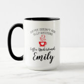 Kaffee versteht Emily Tasse (Links)