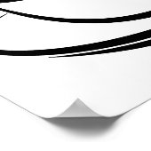 Kaffee versteht lustiges Poster (Ecke)