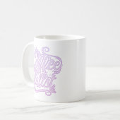 Kaffee vertrauen wir kaffeetasse (Vorderseite Links)