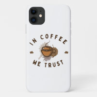 Kaffee vertrauen wir lustig