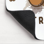 Kaffee vertrauen wir lustig mousepad (Ecke)