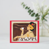 Kaffee, Vintage Werbung Postkarte (Stehend Vorderseite)