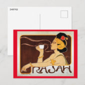 Kaffee, Vintage Werbung Postkarte (Vorne/Hinten)