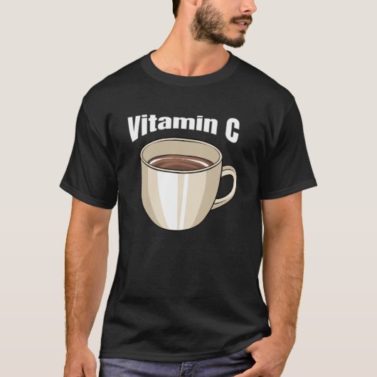 Kaffee Vitamin C Cafe Getränke Coffein Kaffee Dr. T-Shirt (Vorderseite)