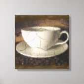 Kaffee von früher leinwanddruck (Vorderseite)