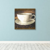 Kaffee von früher leinwanddruck (Insitu (Holzboden))