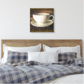 Kaffee von früher leinwanddruck (Insitu (Schlafzimmer))