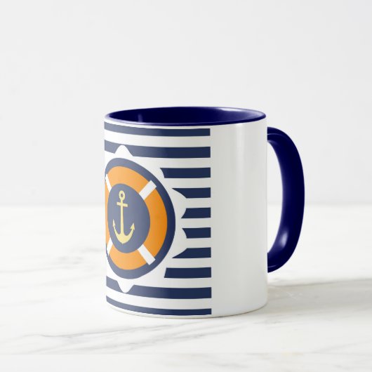 Kaffee vor Anker Tasse (VorderseiteRechts)