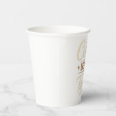 👉 Kaffee vor dem Gespräch – Lustiger Kaffeeliebha Pappbecher (Rechts)