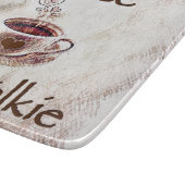 Kaffee vor dem Schneidebrett (Ecke)