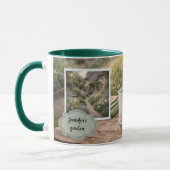 Kaffee vor der Gartengestaltung Rotkehlchen Morgen Tasse (Links)