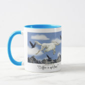 KAFFEE WÄHLT! Pegasus Fantasy Drinks Tasse (Links)