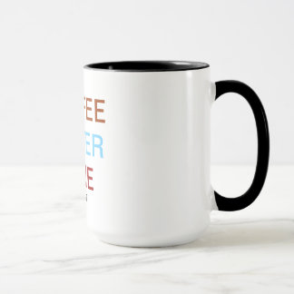 Kaffee. Wasser. Wein Tasse