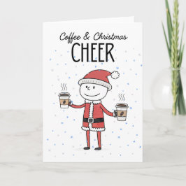 Kaffee & Weihnachtsfreude Karte