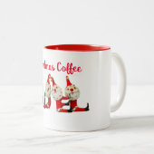 Kaffee & Weihnachtsmann WEIHNACHTEN Santa Tasse Re (VorderseiteRechts)