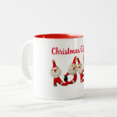 Kaffee & Weihnachtsmann WEIHNACHTEN Santa Tasse Re (Vorderseite Links)
