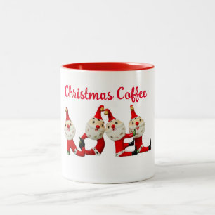 Kaffee & Weihnachtsmann WEIHNACHTEN Santa Tasse Re