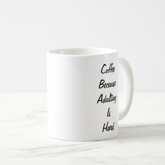 Kaffee: Weil Ehebruch ein harter Spaß ist Kaffeetasse (VorderseiteRechts)