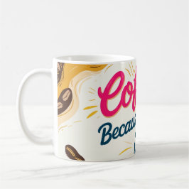 Kaffee, weil Ehebruch schwer ist. Kaffeetasse