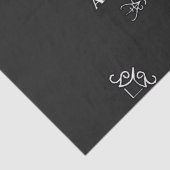 Kaffee, weil Ehebruch schwer ist Seidenpapier (Detail)