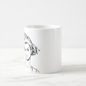 Kaffee, weil erwachsen sein schwer ist! kaffeetasse (Mittel)