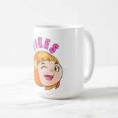 "Kaffee: Weil Erwachsene schwer sind" Kaffeetasse (VorderseiteRechts)