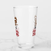 Kaffee, weil Erwachsenwerden schwer ist Glas (Links)