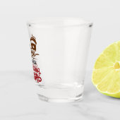 Kaffee, weil Erwachsenwerden schwer ist Schnapsglas (Rechts)