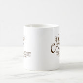 Kaffee, weil ich funny kaffeetasse (Mittel)