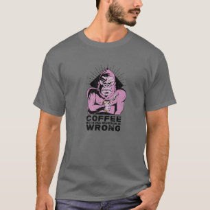 Kaffee, weil Mord falsch ist. Tasche für Kaffee T-Shirt