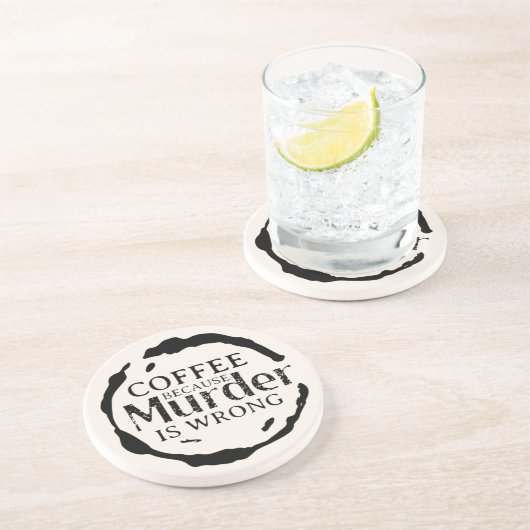 Kaffee, weil Mord falsche Untersetzer ist (Seite)