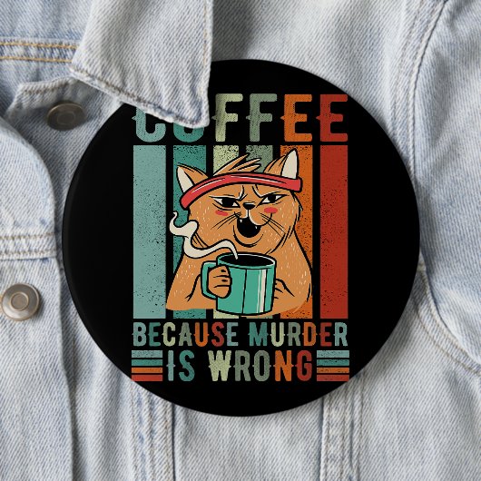 Kaffee, weil Mord falschen Kaffee und generieren Button (Beispiel)