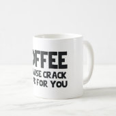 KAFFEE, WEIL SPRUNG FÜR SIE SCHLECHT IST KAFFEETASSE (VorderseiteRechts)