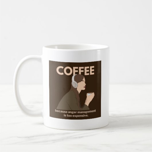 Kaffee: Weil Wut Management zu teuer ist. Kaffeetasse (Links)