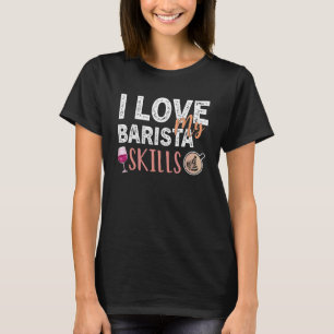 Kaffee Weinangebot Barista Cool Coffee Wine 44 T-Shirt