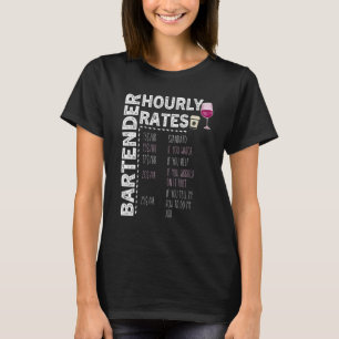 Kaffee Weinangebot Barista Cool Kaffee Wein 2 T-Shirt