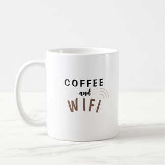 Kaffee & WiFi - Kaffee- und Teezubereitung Tasse