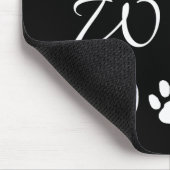 Kaffee Wine Hunde Maus Pad Mousepad (Ecke)