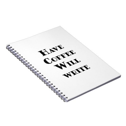 Kaffee wird schreiben notizblock (Rechte Seite)