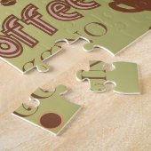 Kaffee-Wörter Puzzle (Seite)