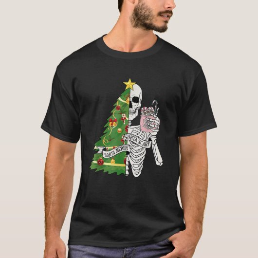 Kaffee Xmas T-Shirt (Vorderseite)