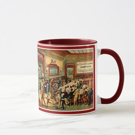 Kaffee-Zacken - Tasse (Rechts)