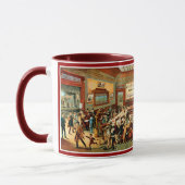 Kaffee-Zacken - Tasse (Links)