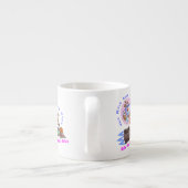 Kaffee & Zauberhexe Espressotasse (Rückseite)