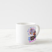 Kaffee & Zauberhexe Espressotasse (Vorderseite Rechts)