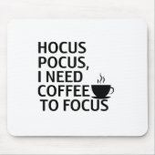 Kaffee & Zaubermousepad Mousepad (Vorne)