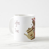Kaffee-Zeit-Schale Kaffeetasse (Vorderseite Links)