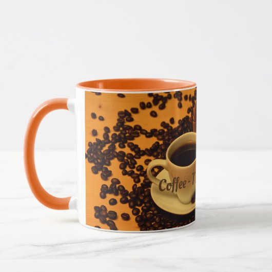 Kaffee - Zeit Tasse (Links)