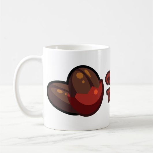 Kaffee-Zeit-Tasse Kaffeetasse (Links)