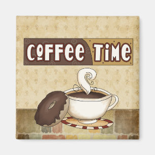 Kaffee-Zeitmagnet Magnet